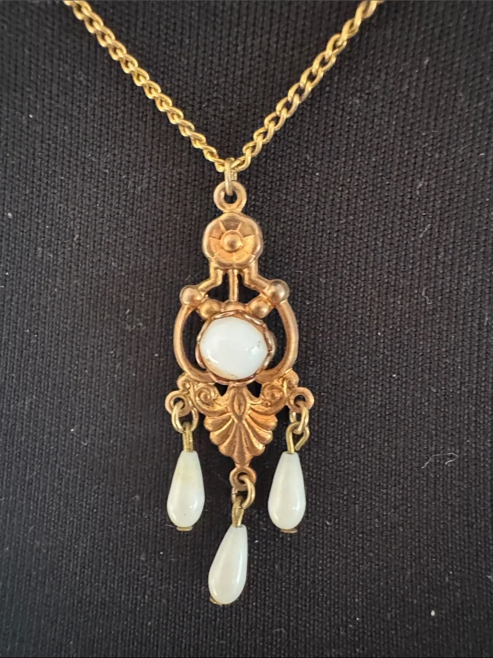 Vintage ornate gold