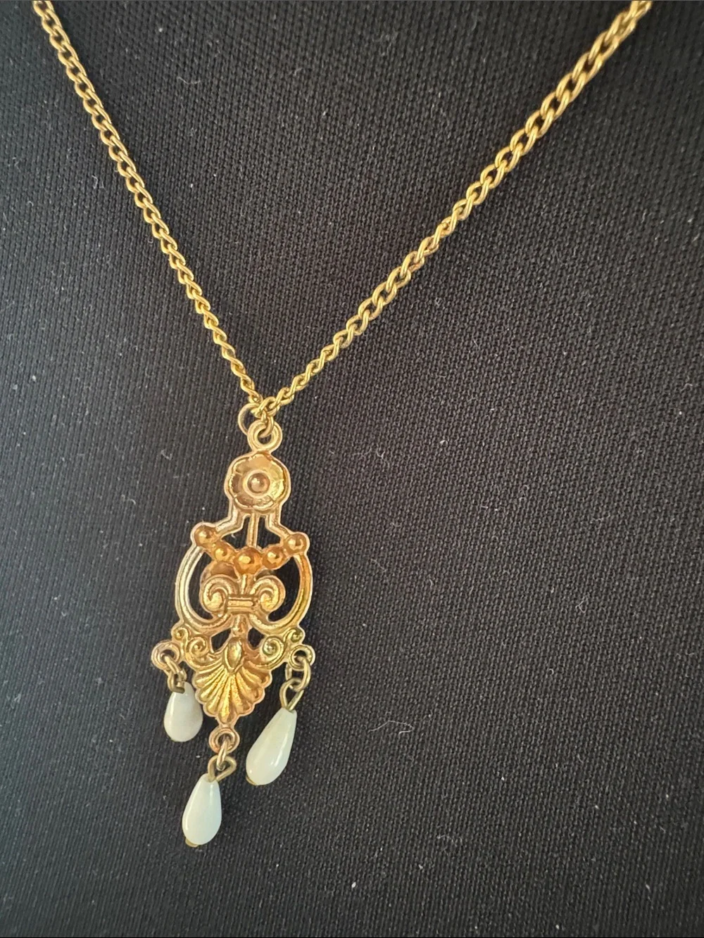 Vintage ornate gold