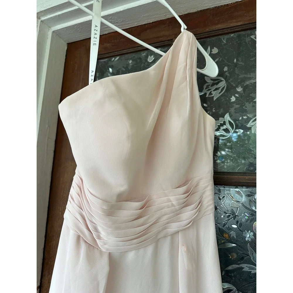 Azazie one shoulder