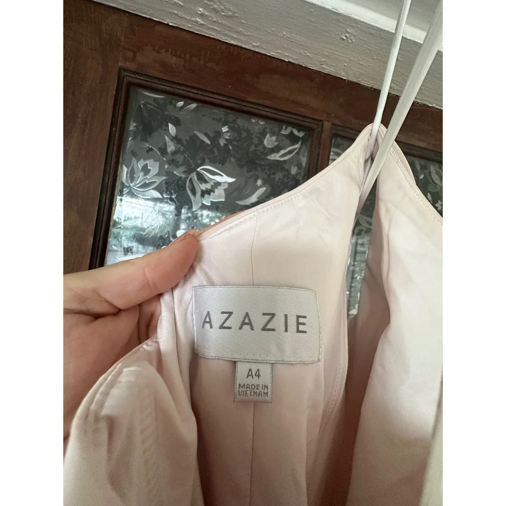 Azazie one shoulder