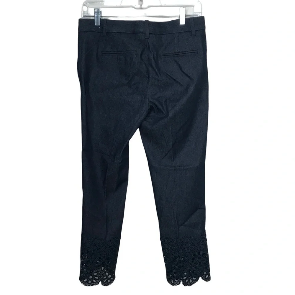 Ann Taylor blue cropped
