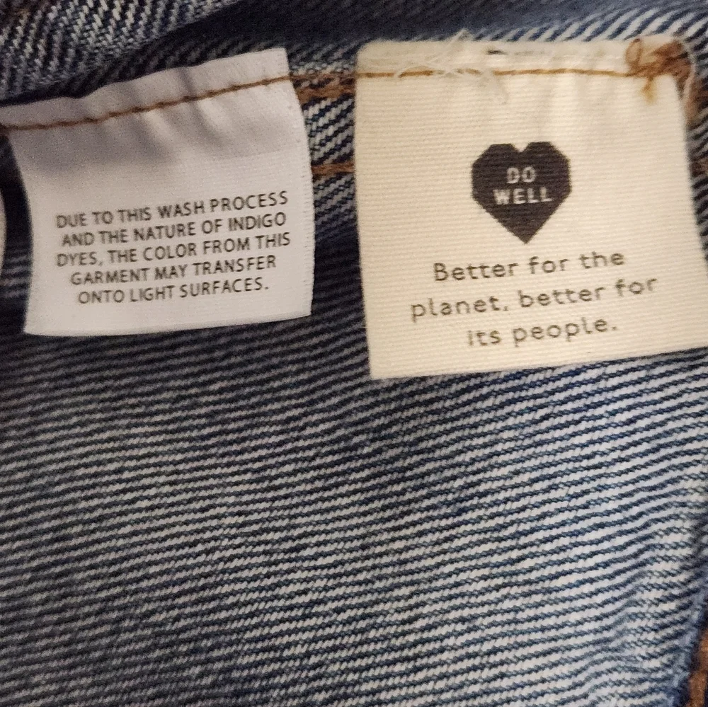 Madewell Classic Trucker Boho Denim Jacket Size XXS