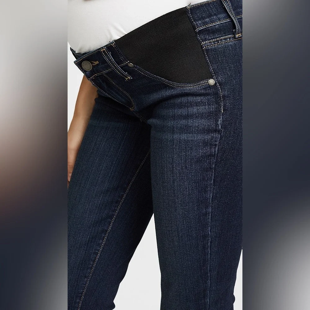 PAIGE Transcend Verdugo Ultra Skinny Jeans Stretchy Denim Maternity Pants