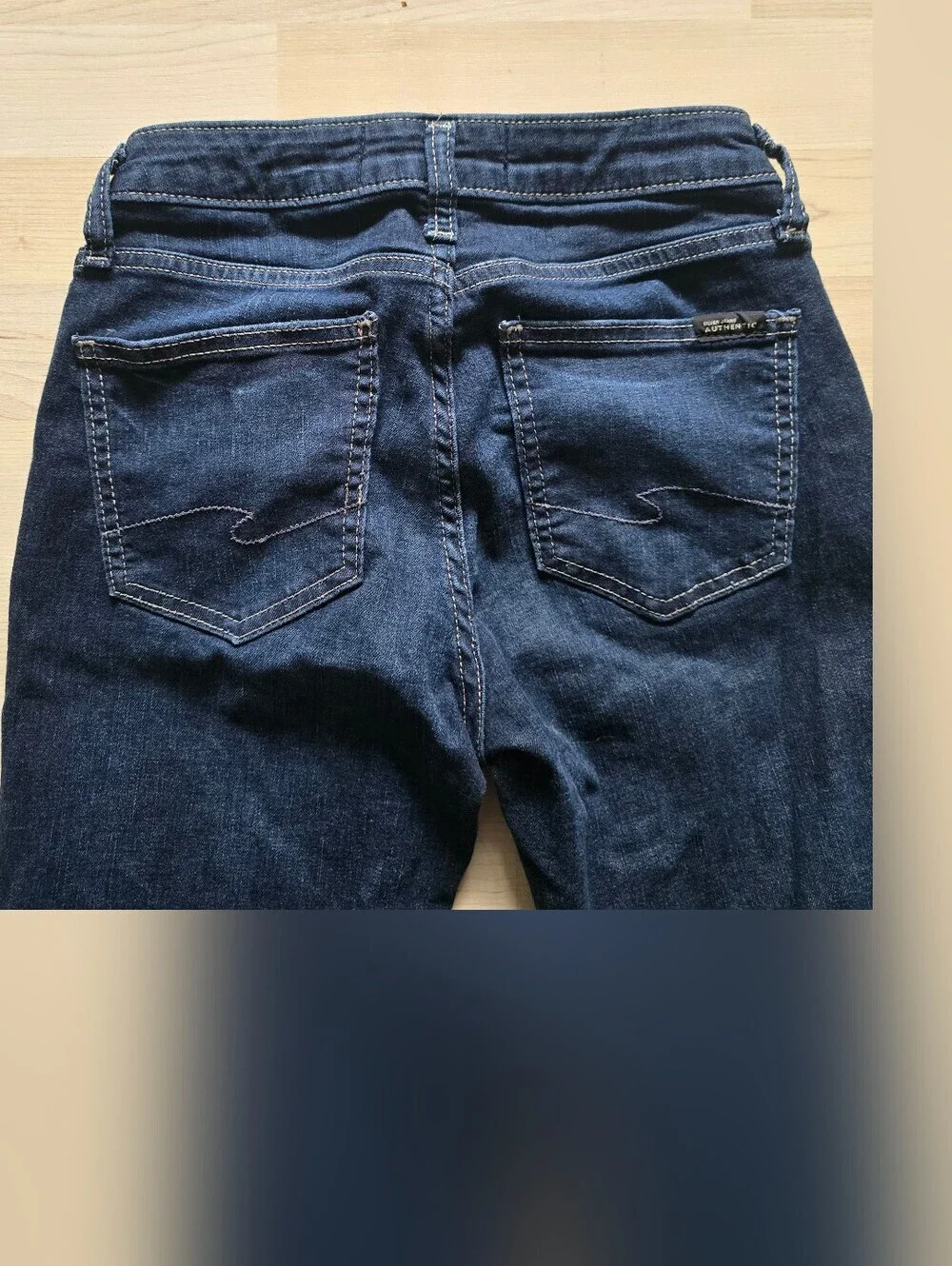 Silver Jeans tears etc silver