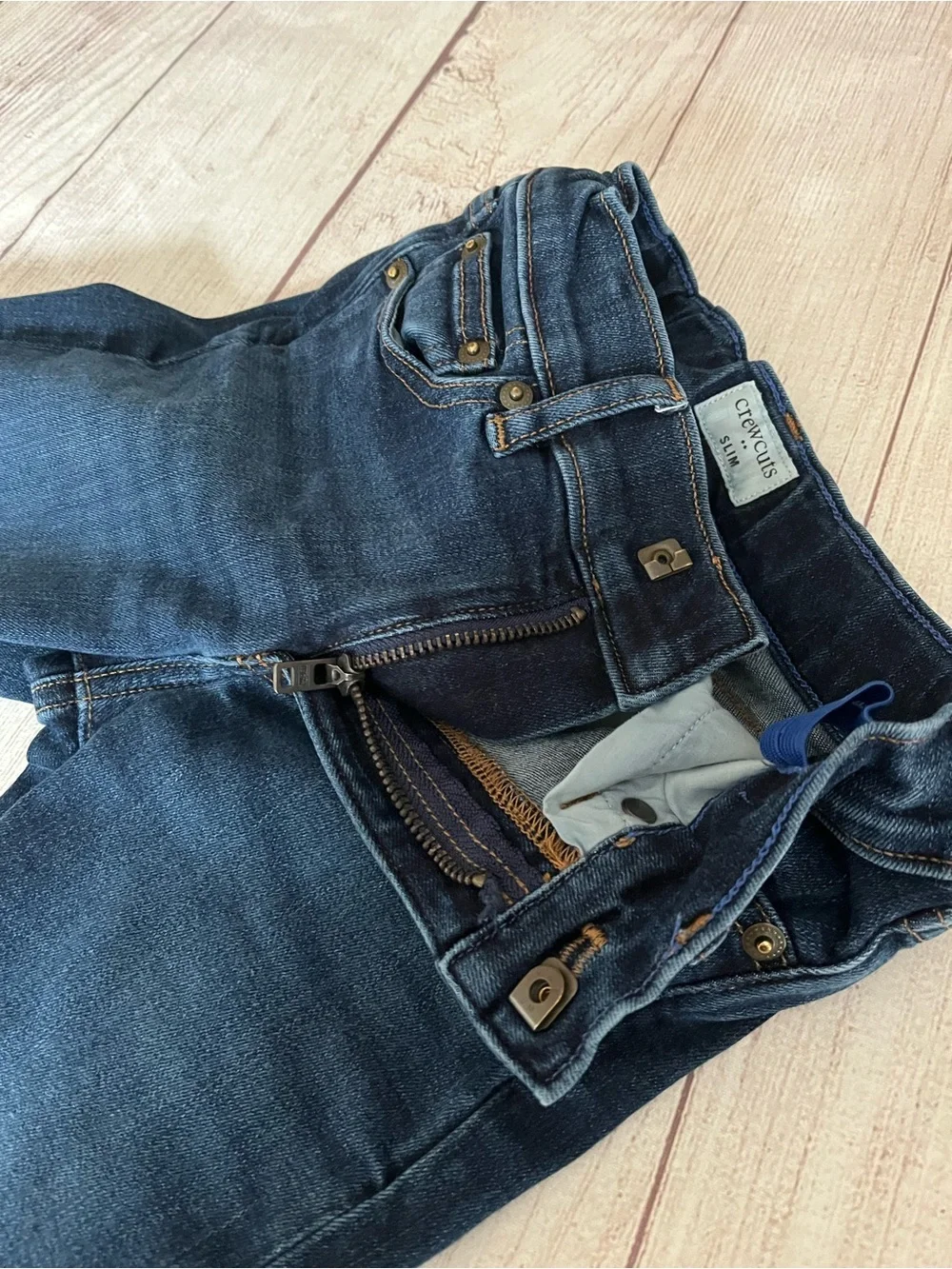 Crewcuts J Crew kids slim jeans sz 6