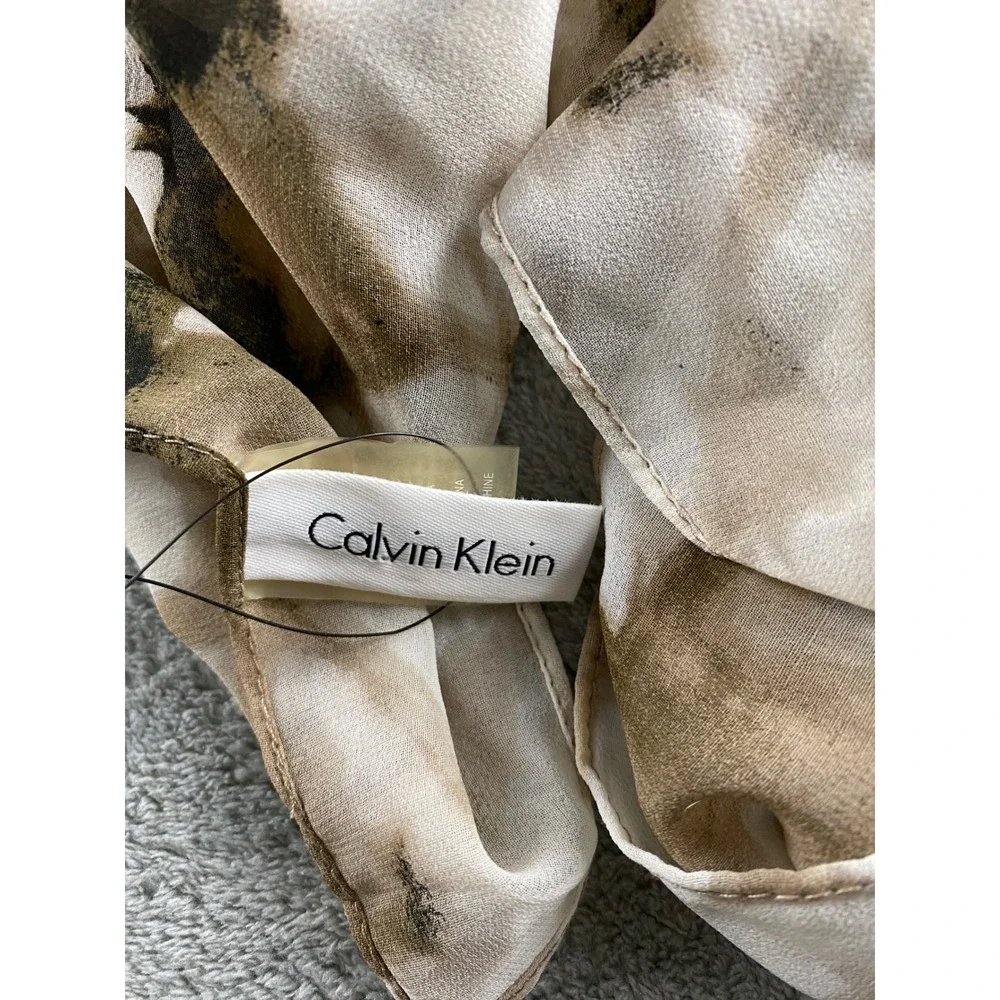 Calvin Klein lightweight chiffon