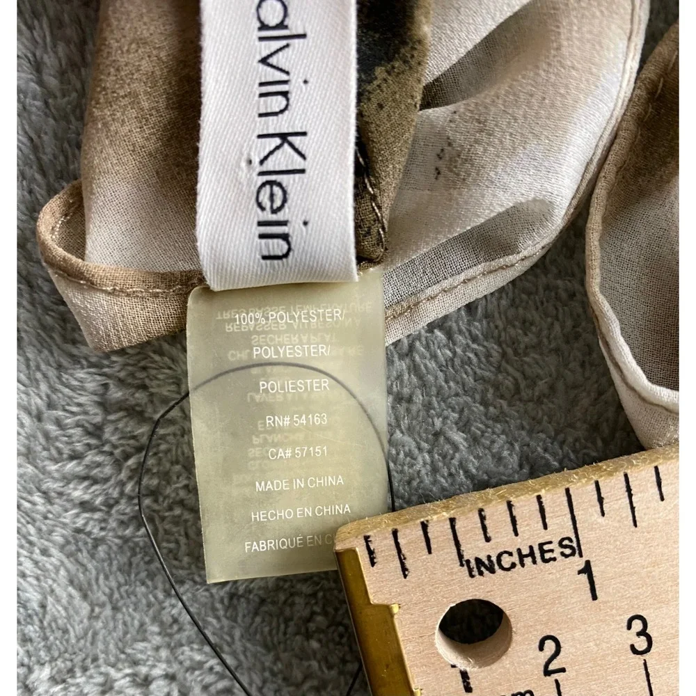 Calvin Klein lightweight chiffon