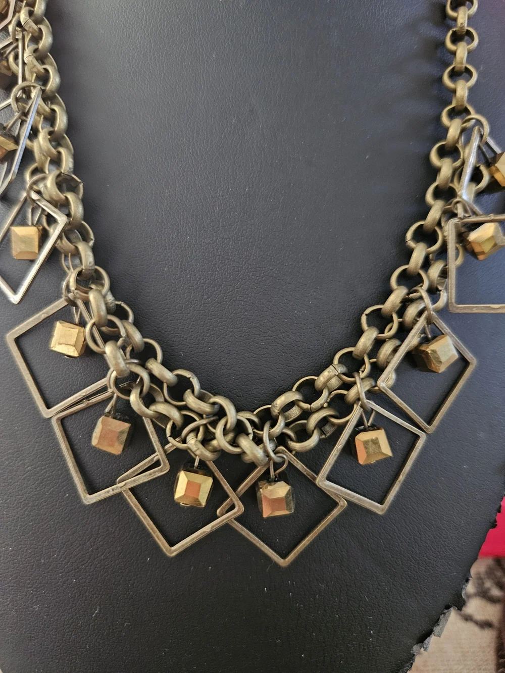 paparazzi square accent charms