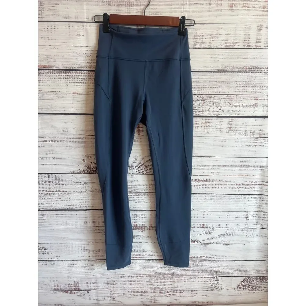 Lululemon Wunder Under Women’s Leggings Blue Size 4