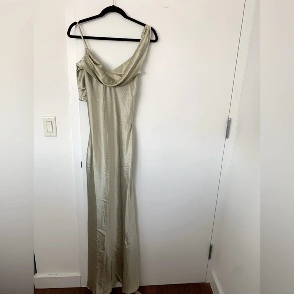 Reformation sleek satin
