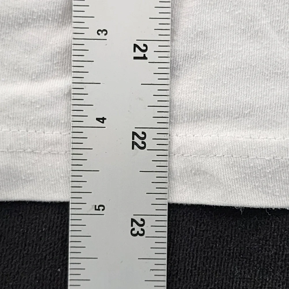 Converse All Star White Short Sleeve Cotton T-Shirt Youth M