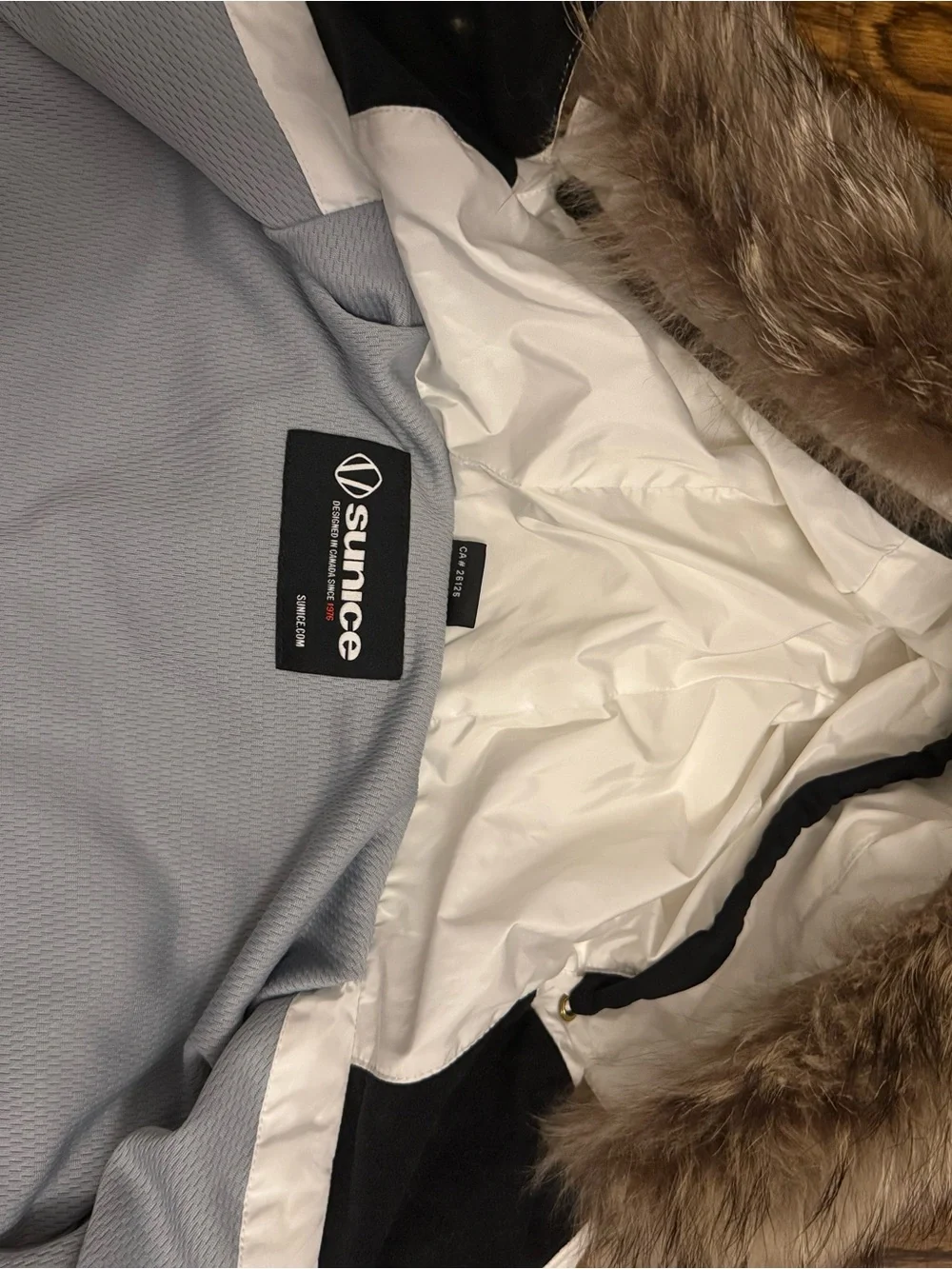 Sunice cream quilted