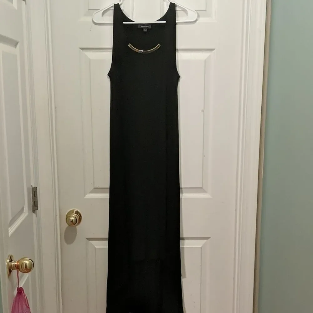 Spense black high low dress Sz. L