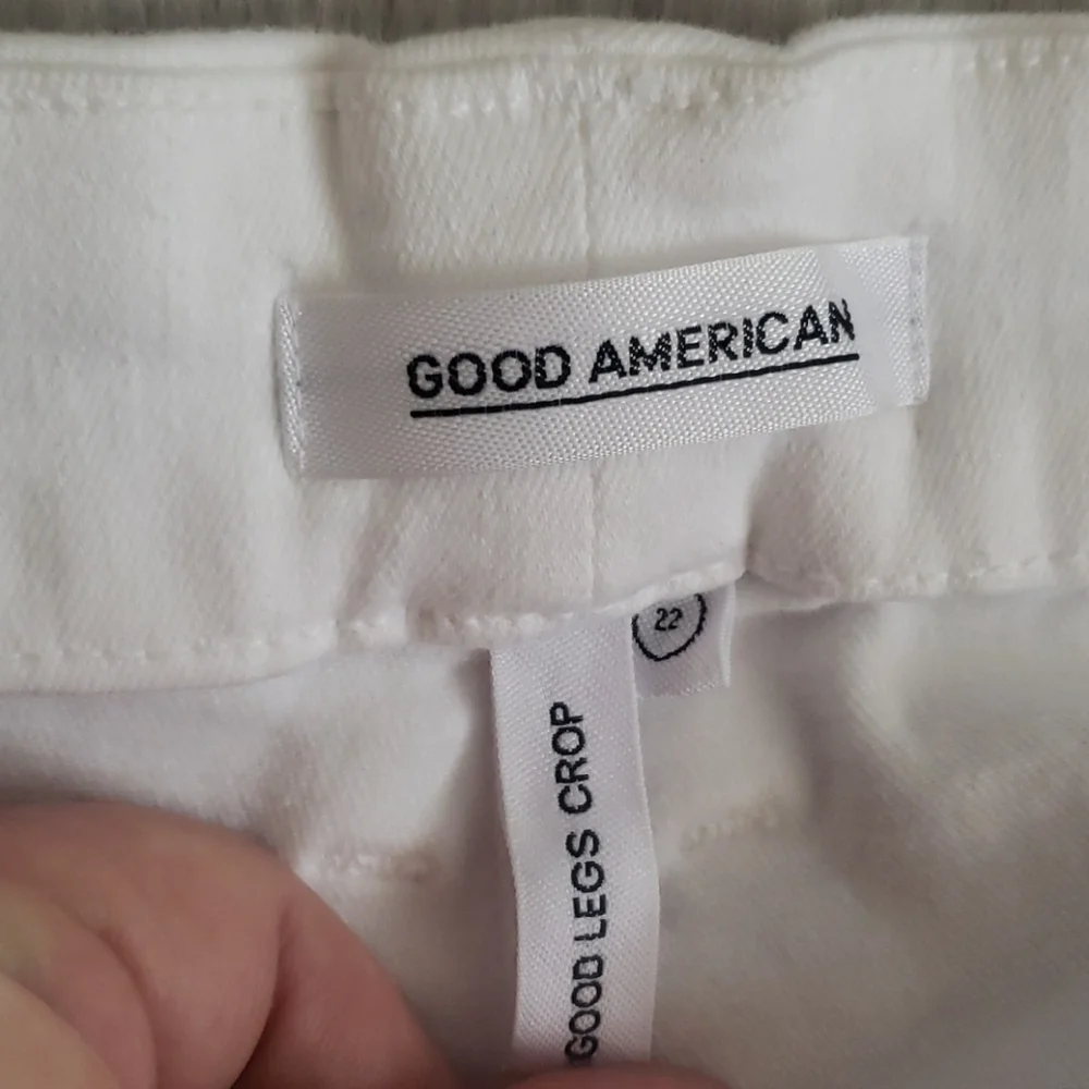 Good American Good Legs Crop NWOT!!