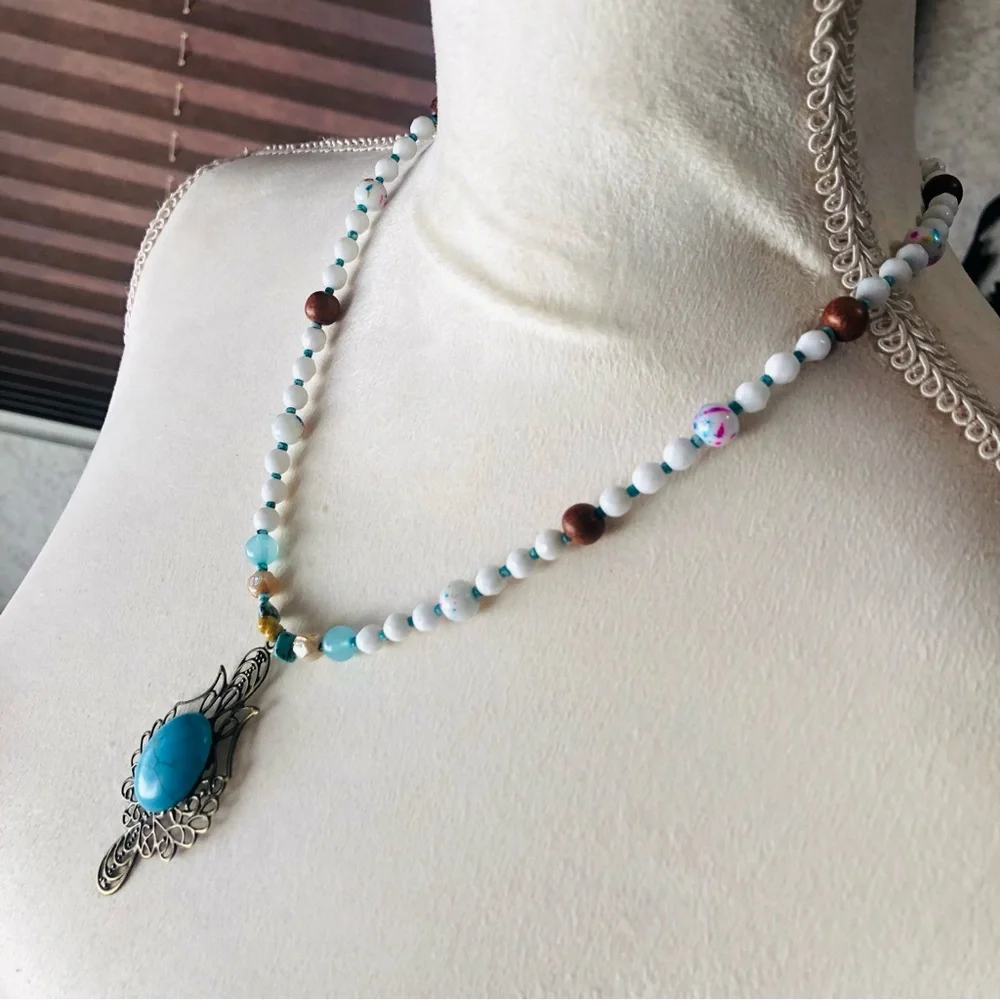 Hand Crafted handcrafted howlite