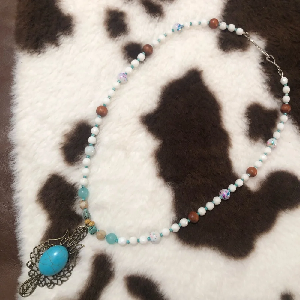 Hand Crafted handcrafted howlite