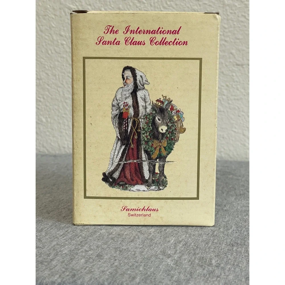 International Santa Claus Collection Samichlaus Switzerland SC09 1993 Figurine