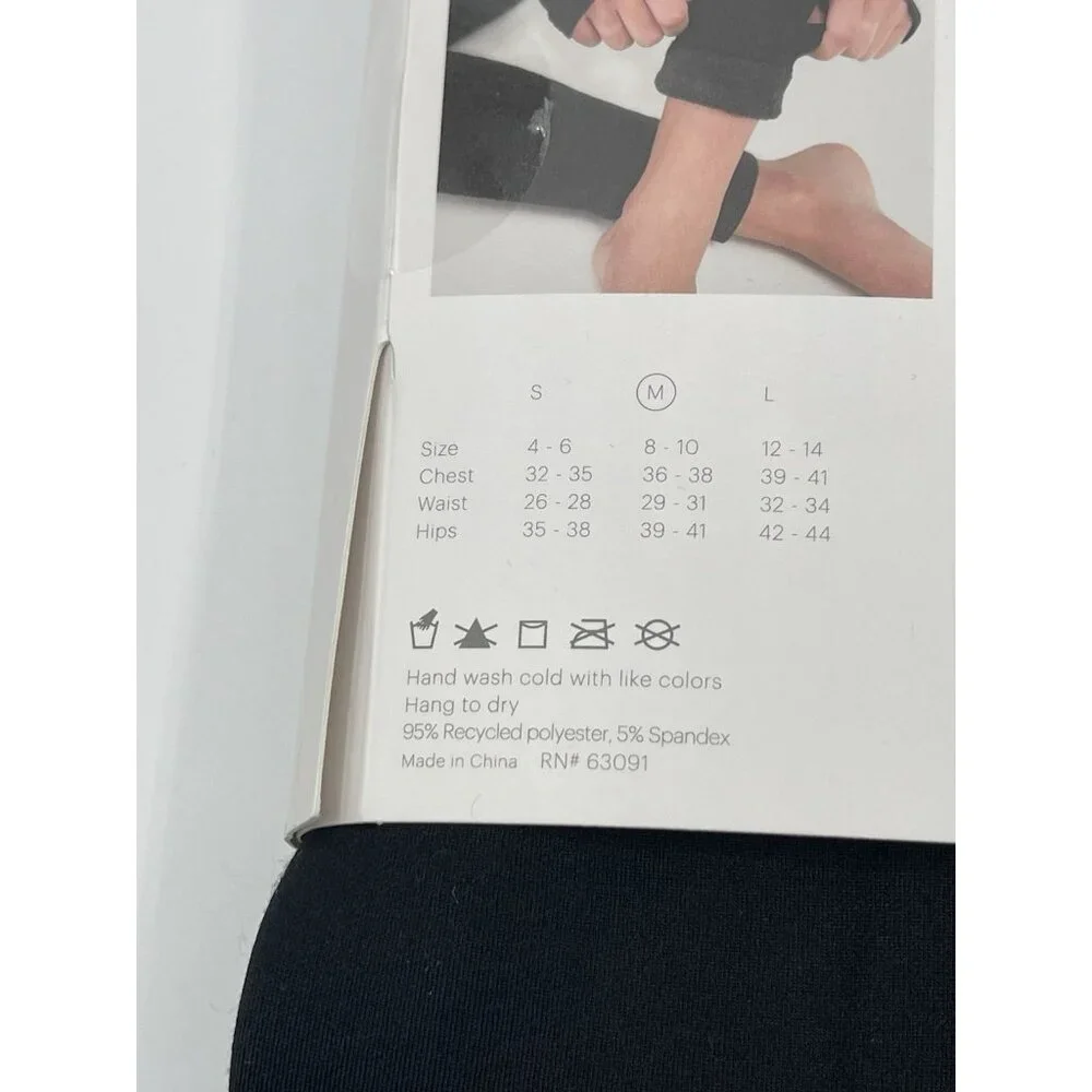 Wander HotTotties Leggings Women’s Size Medium Victoria‎ Velvet Black Soft
