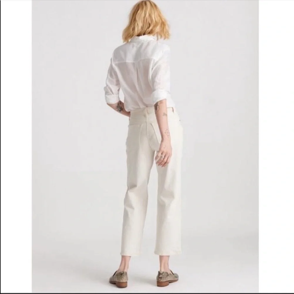 Lucky Brand Mid-Rise Crop Wide Leg NEW