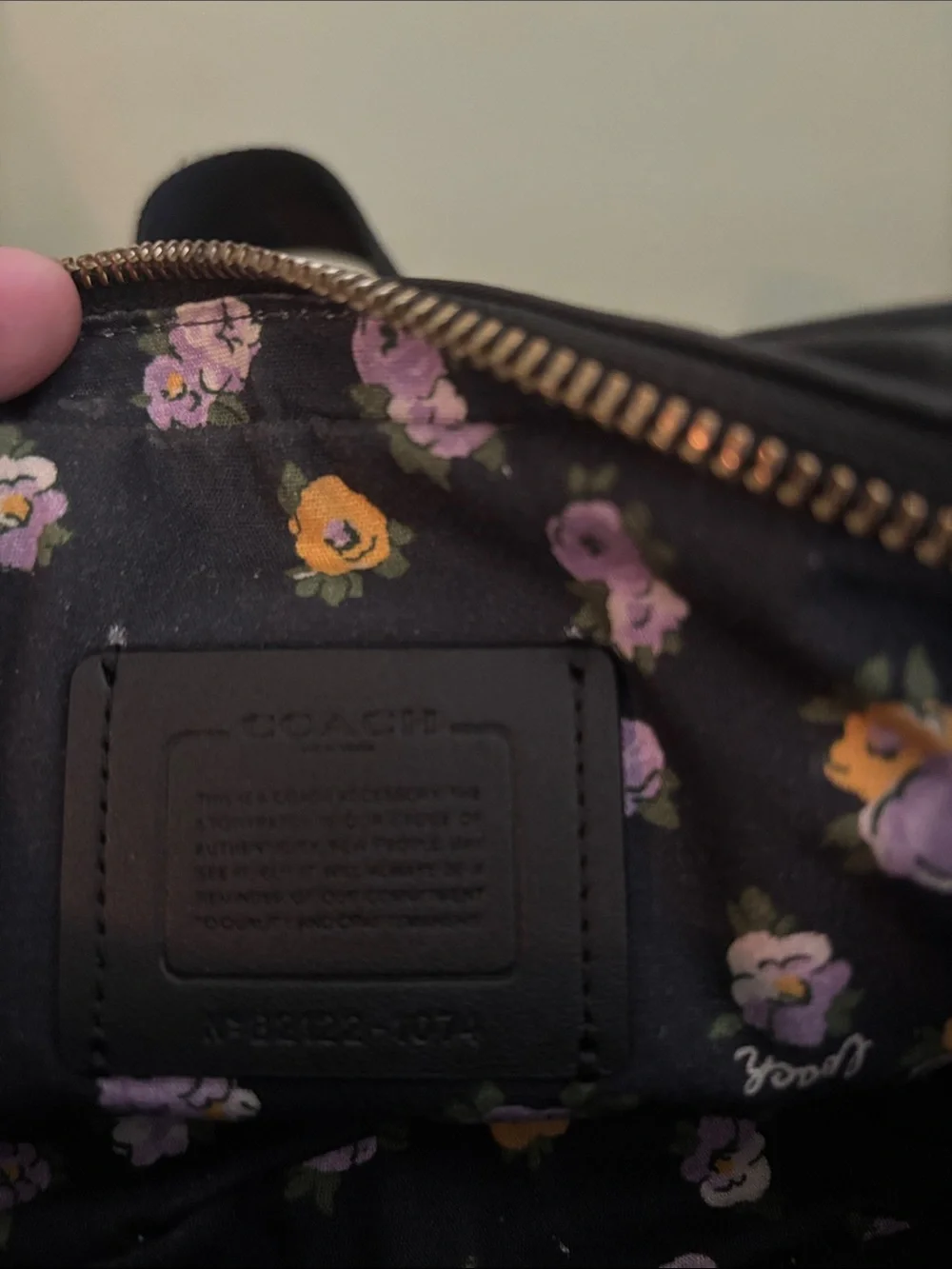 Coach belt bag