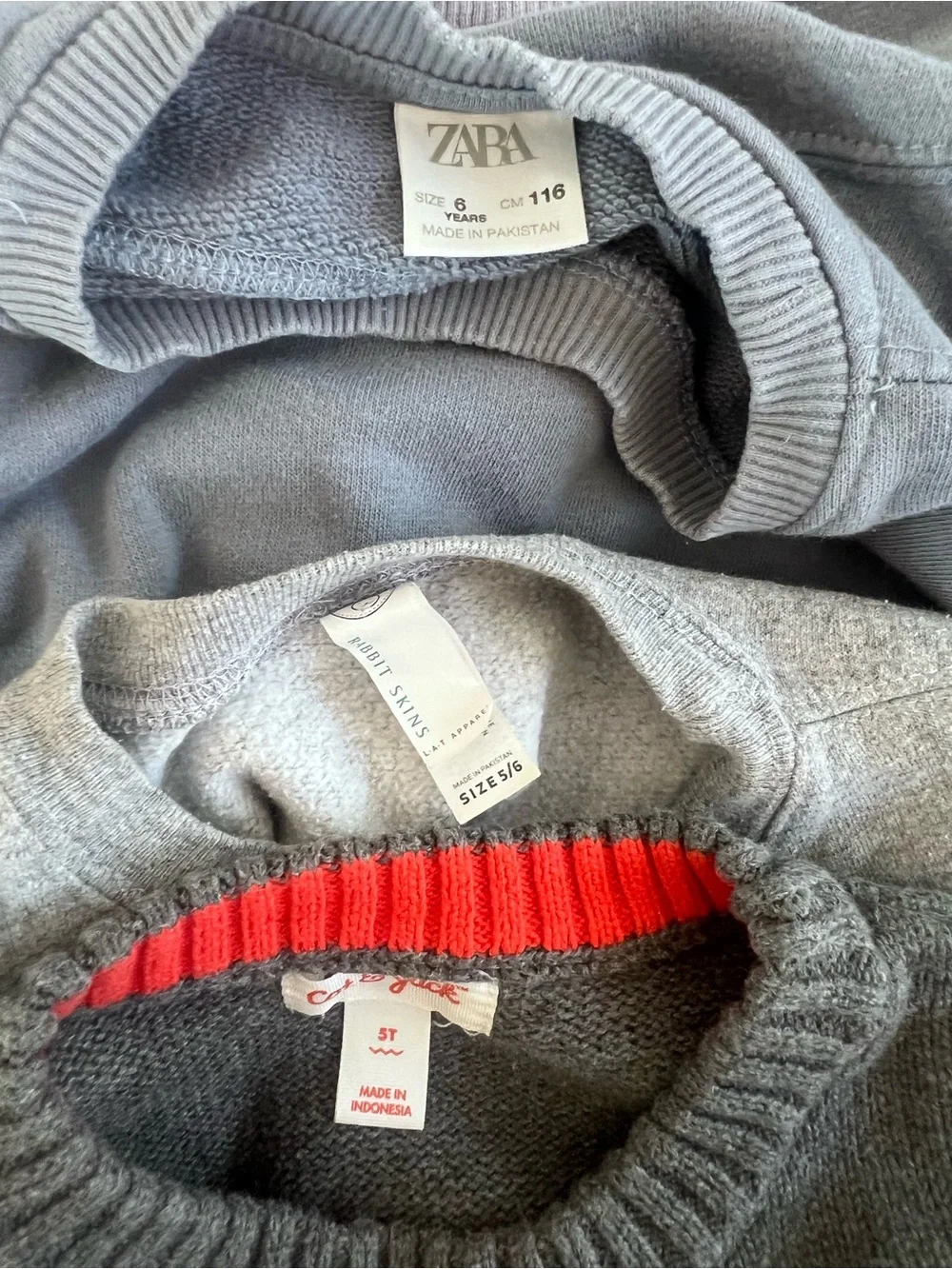 OshKosh Bgosh soft gray