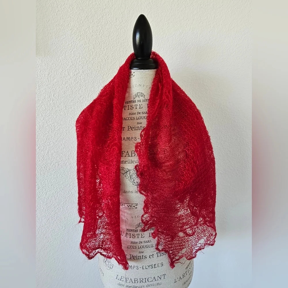 Hand Crafted vibrant red