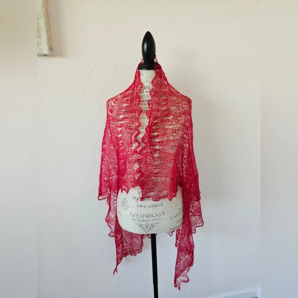 Hand Crafted vibrant red