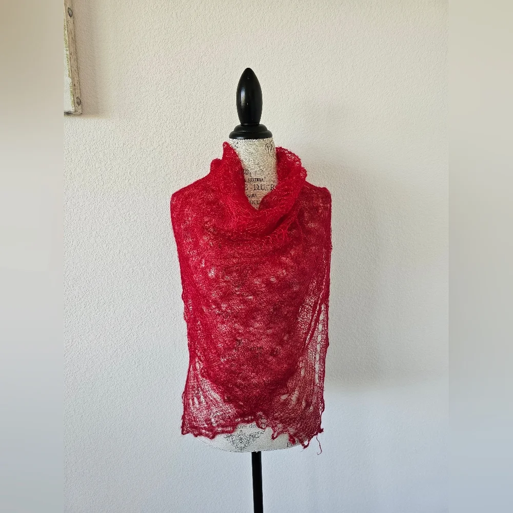 Hand Crafted vibrant red