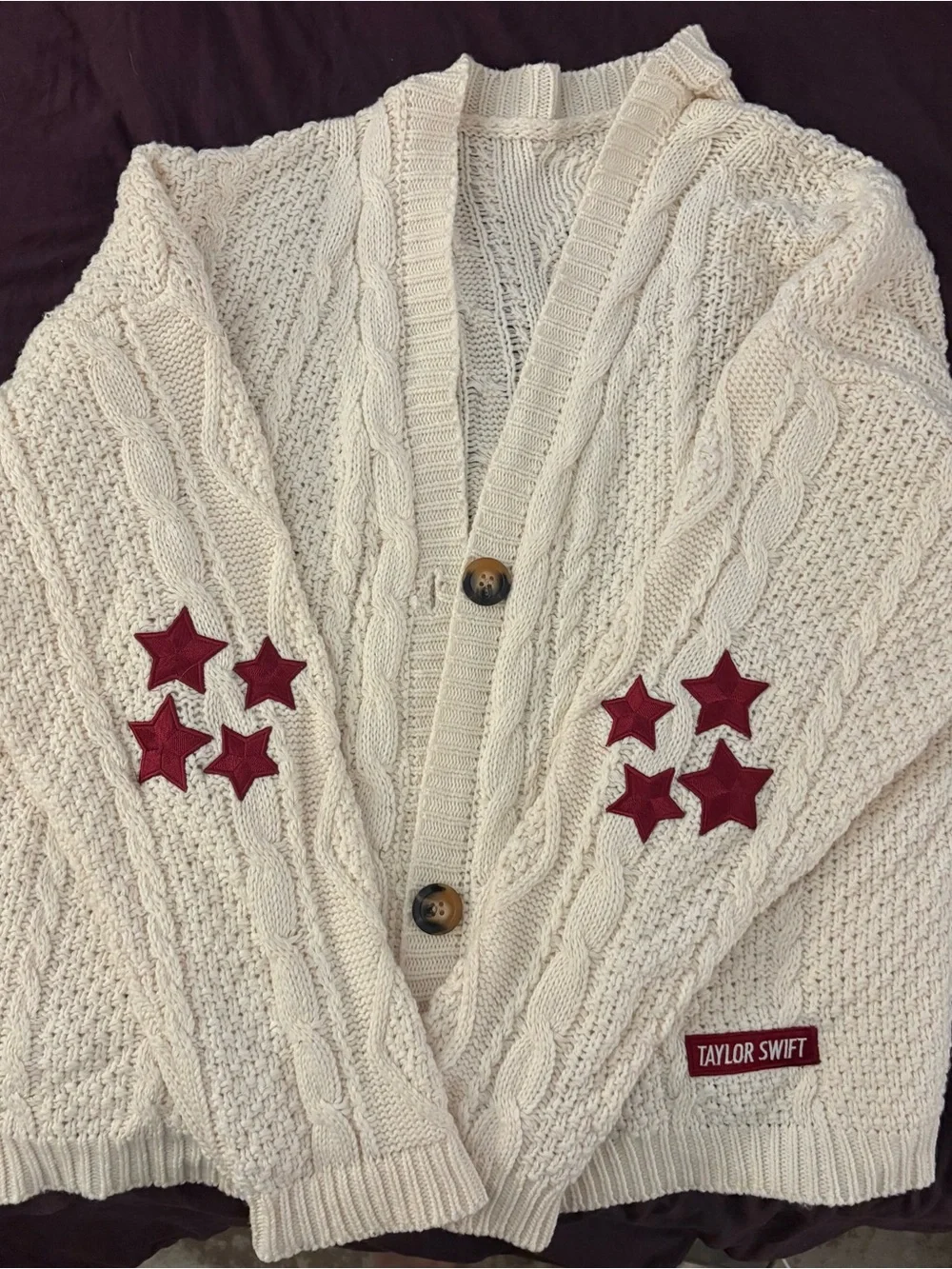 Taylor Swift cozy cream
