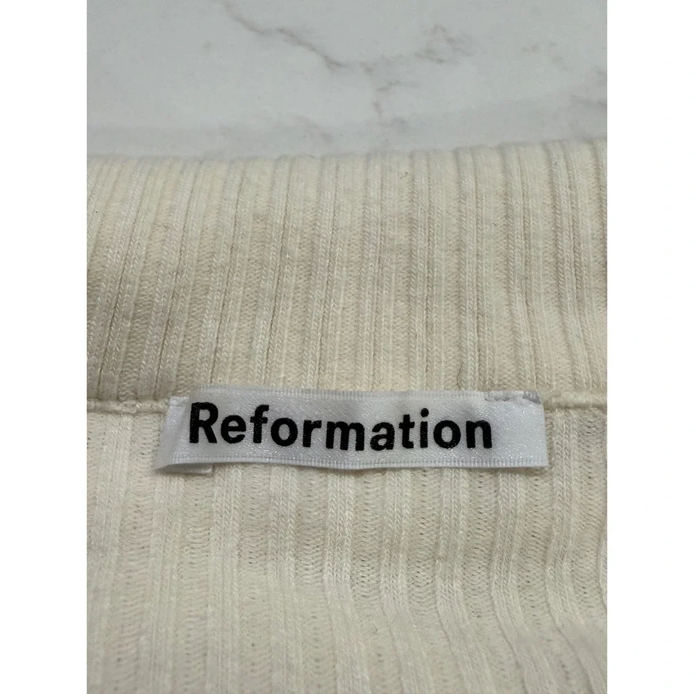 Reformation ribbed knit
