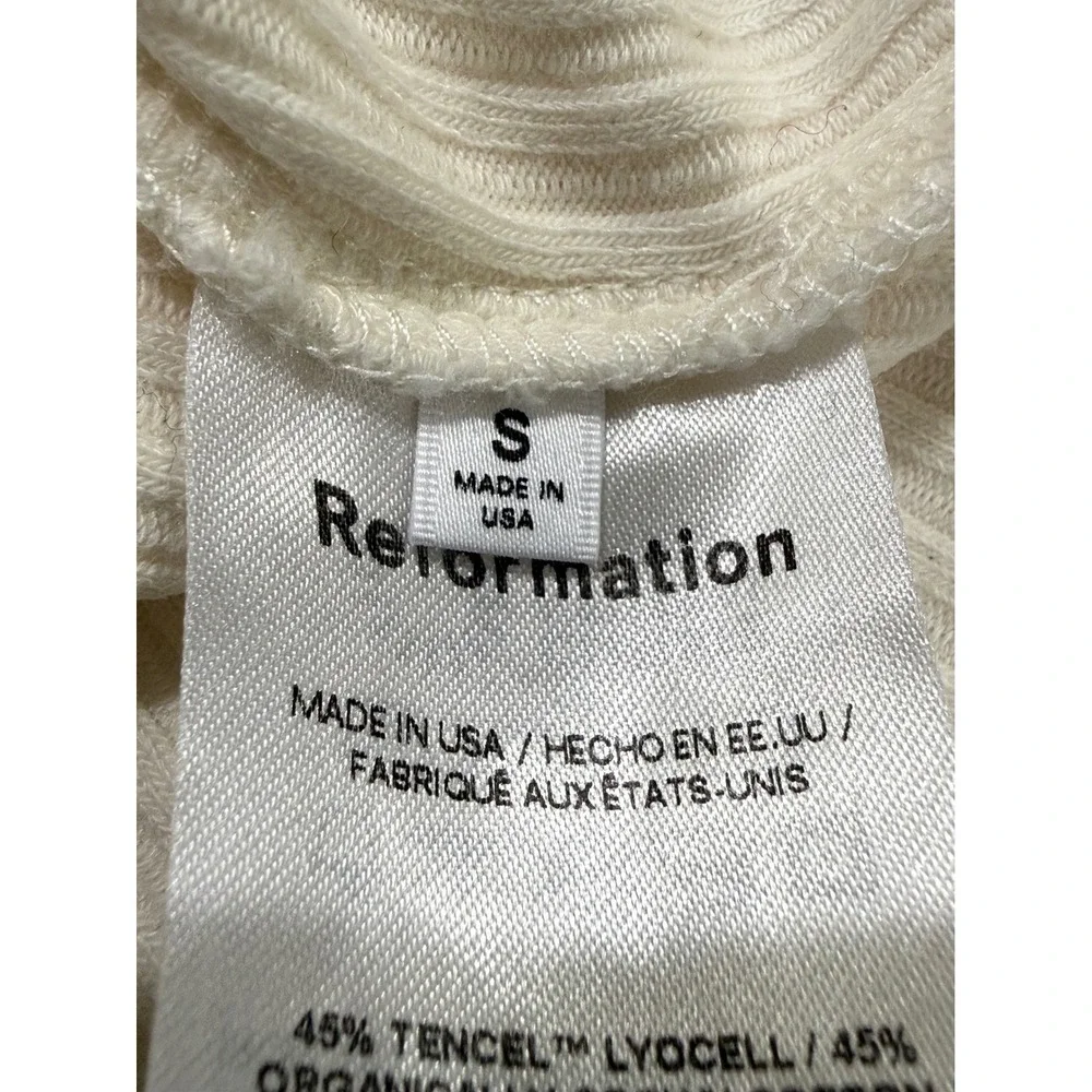 Reformation ribbed knit