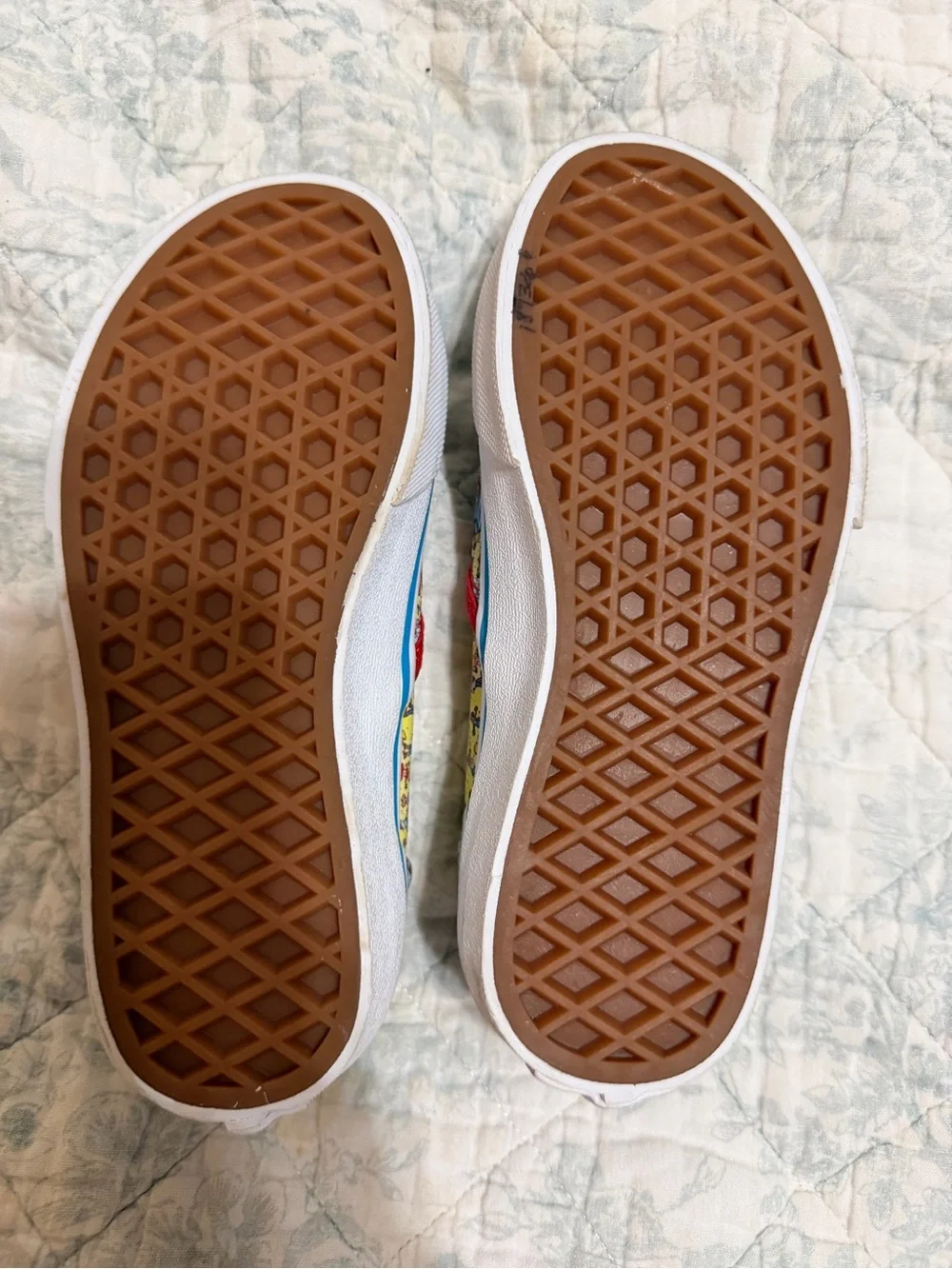 Vans colorful slip