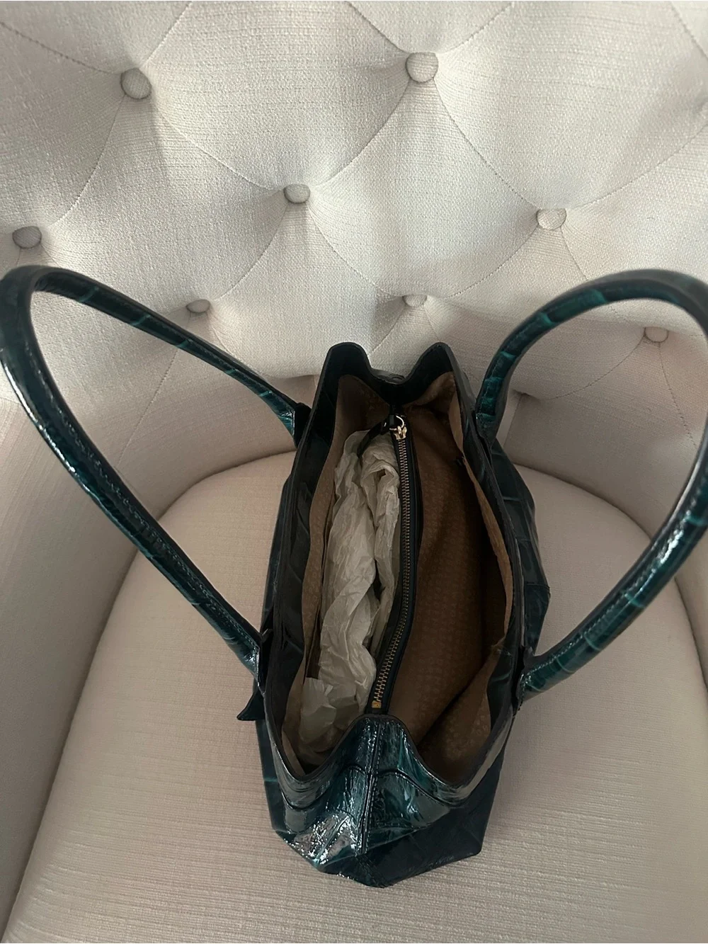 kate spade shiny croc