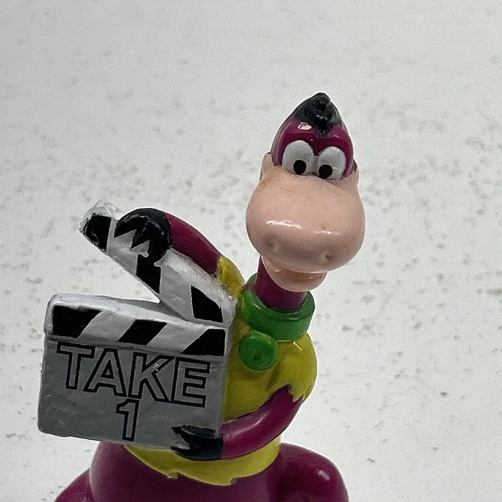Vintage FLINTSTONES DINO FIGURE HANNA BARBERA 1992 TAKE 1 MOVIE 4