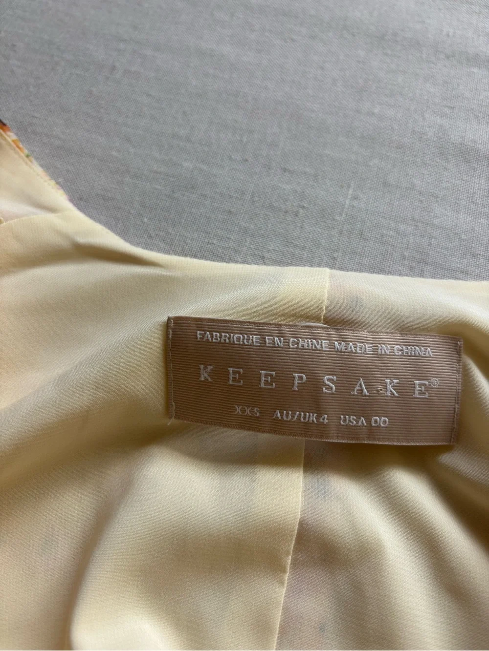KEEPSAKE the Label keepsake front