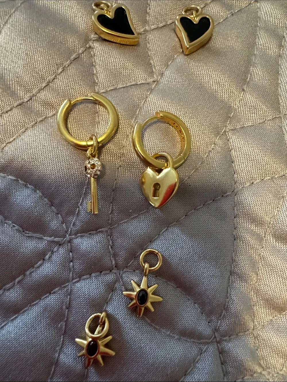 J. Crew pair gold