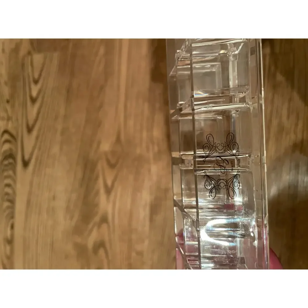 Clear Plastic Lipstick Organizer