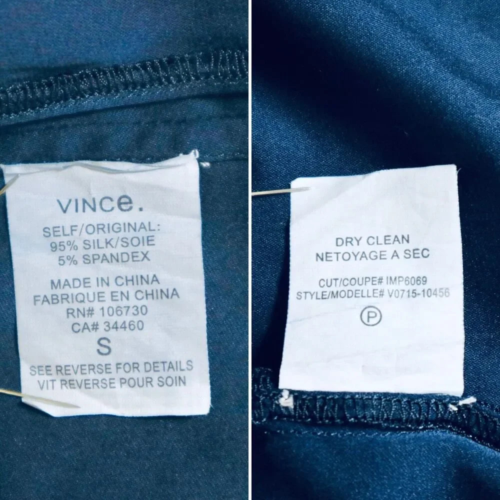 Vince size stretch