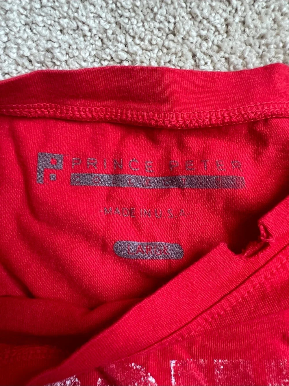 Prince Peter Collection bright red