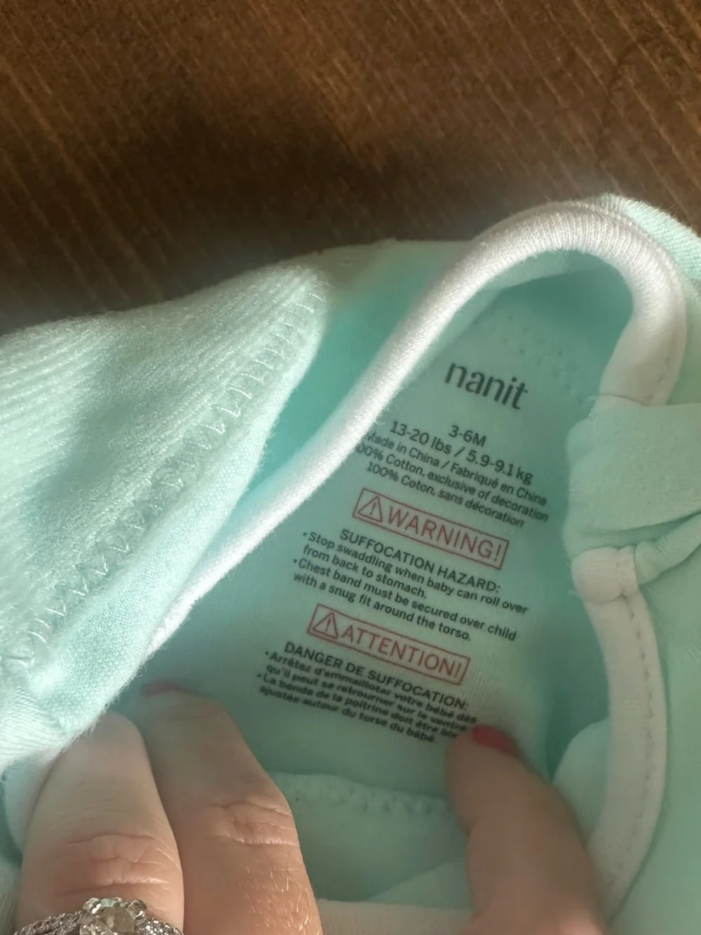 Nanit soft mint