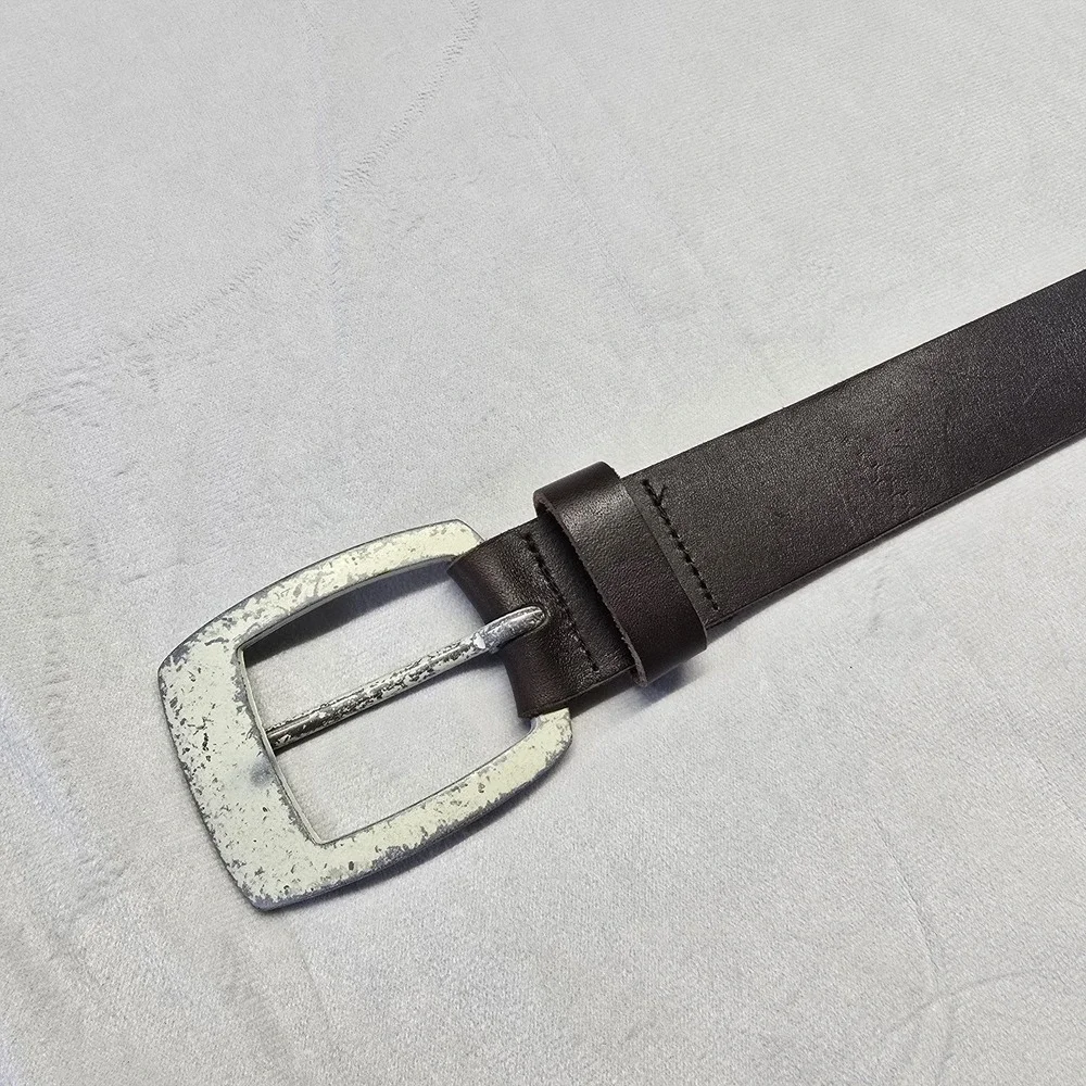 Gary Majdell Brown Genuine Leather‎ Heavy Duty Belt Size 32