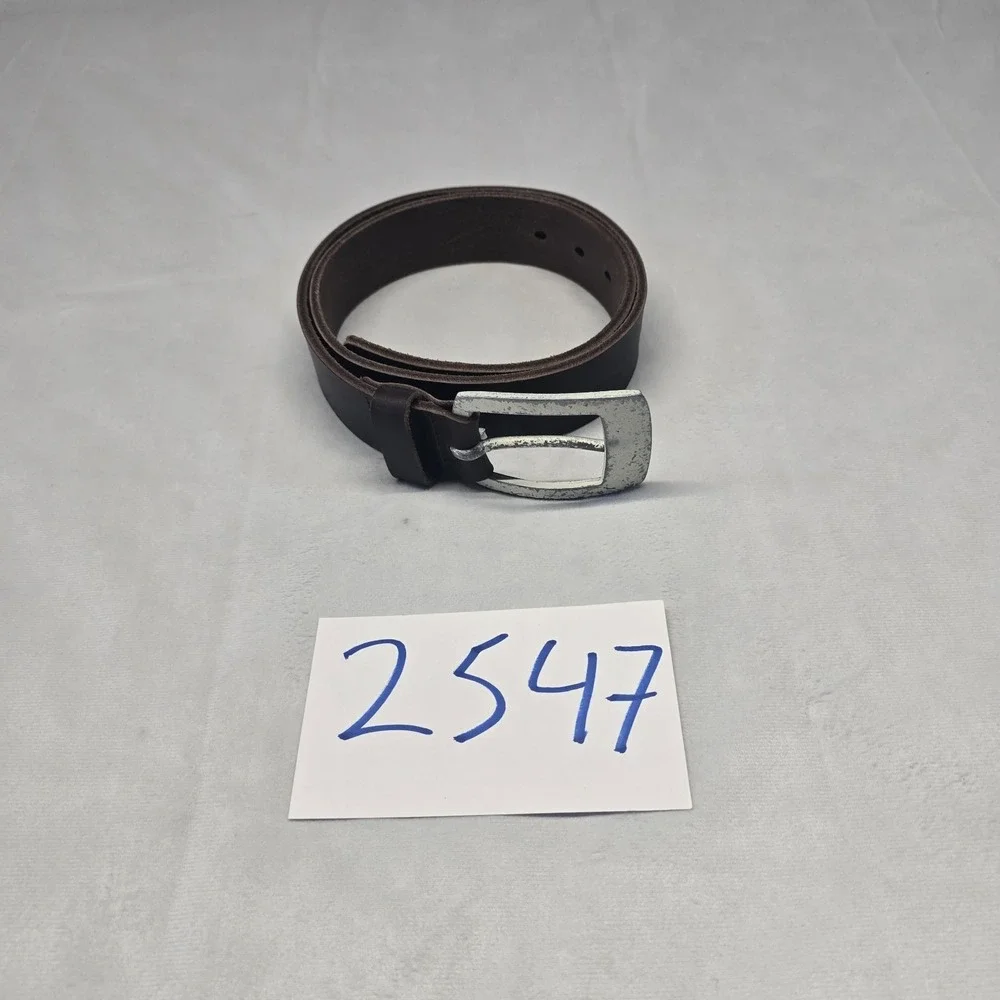 Gary Majdell Brown Genuine Leather‎ Heavy Duty Belt Size 32