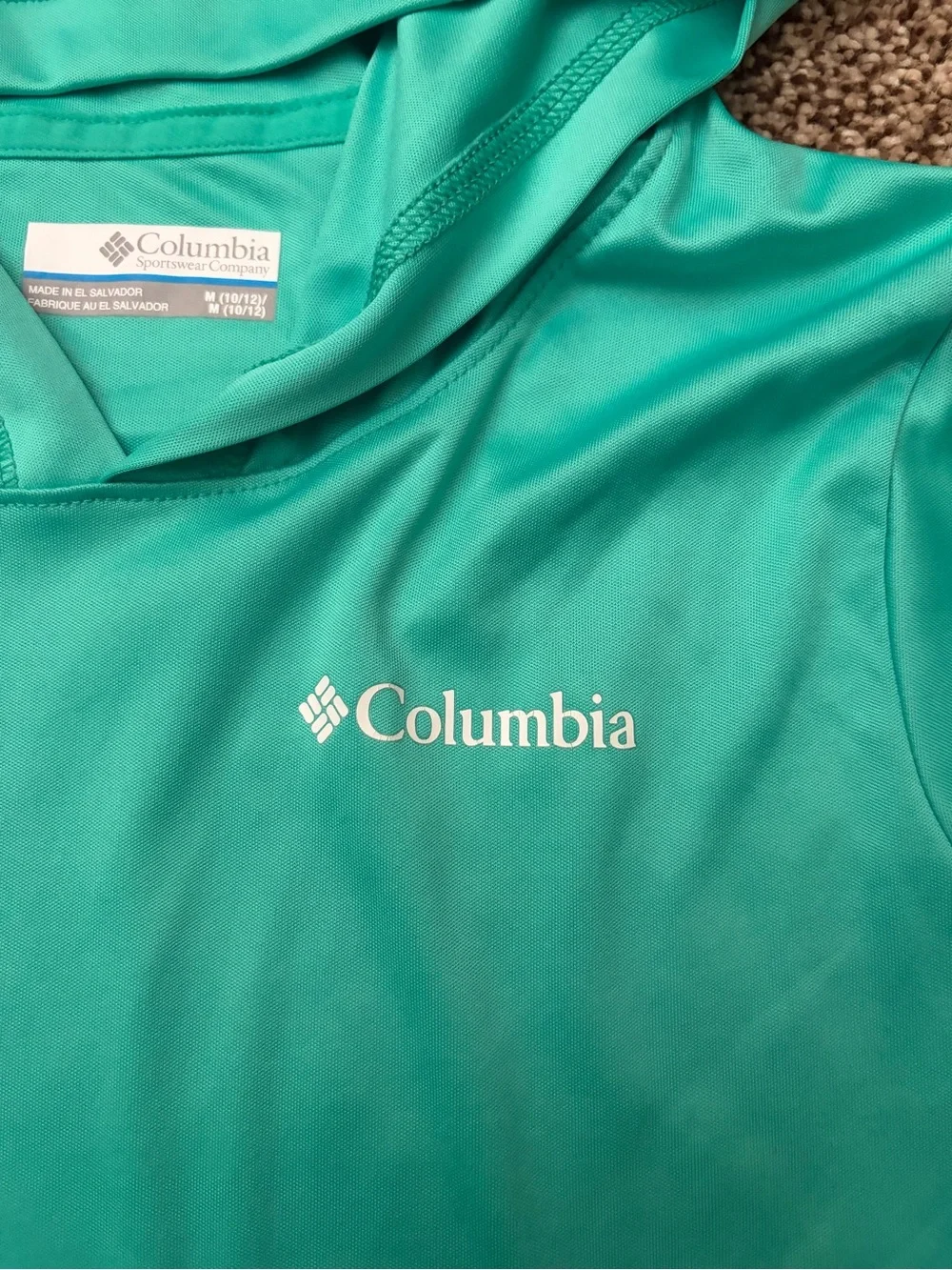 Columbia lightweight hooded