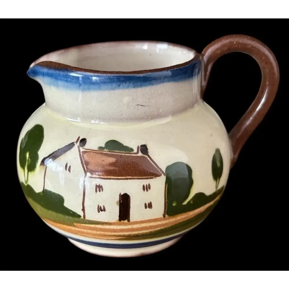 Creamer Motto Ware Cottage TORQUAY POTTERY England 