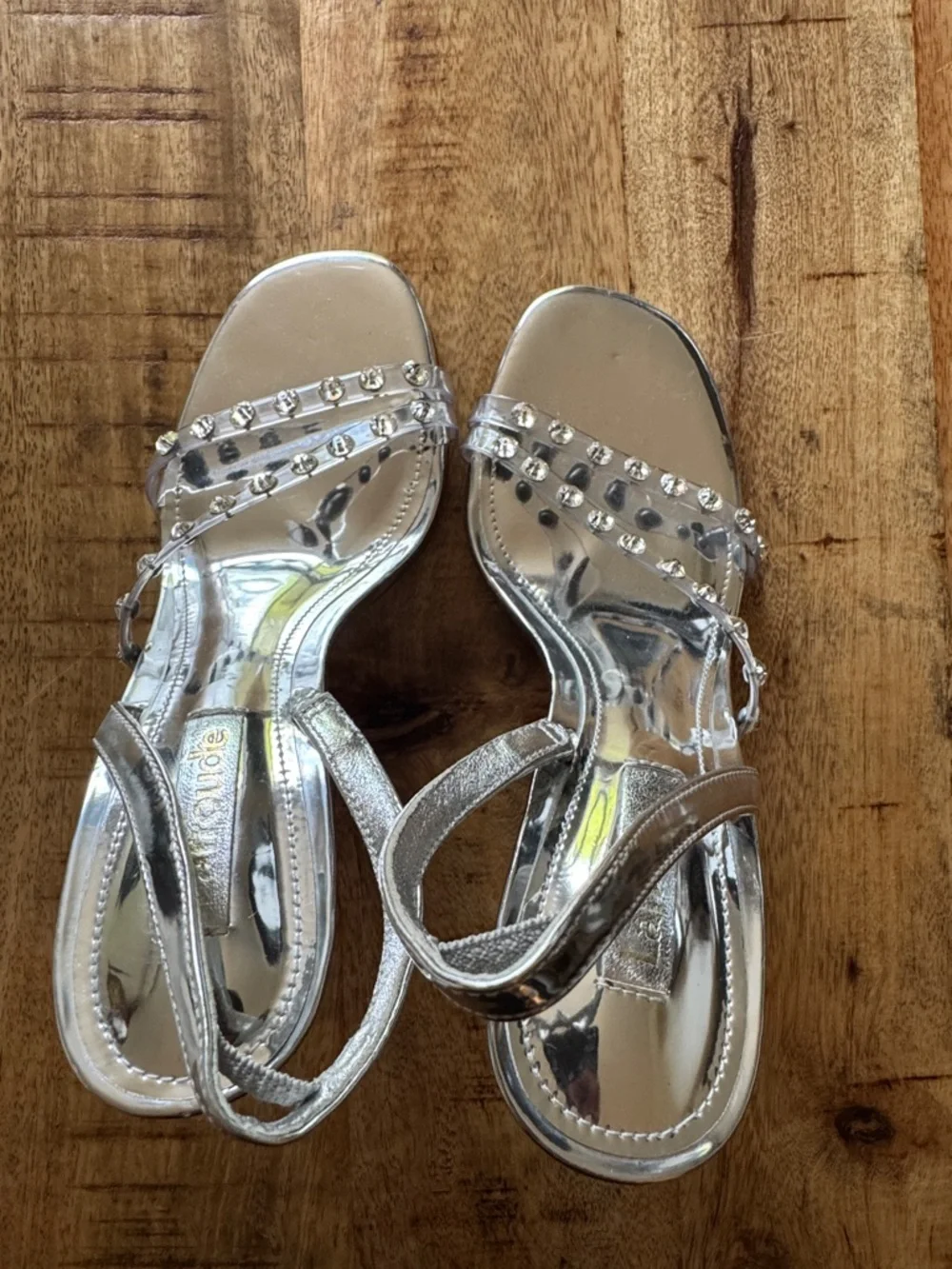 Larroude elegant silver