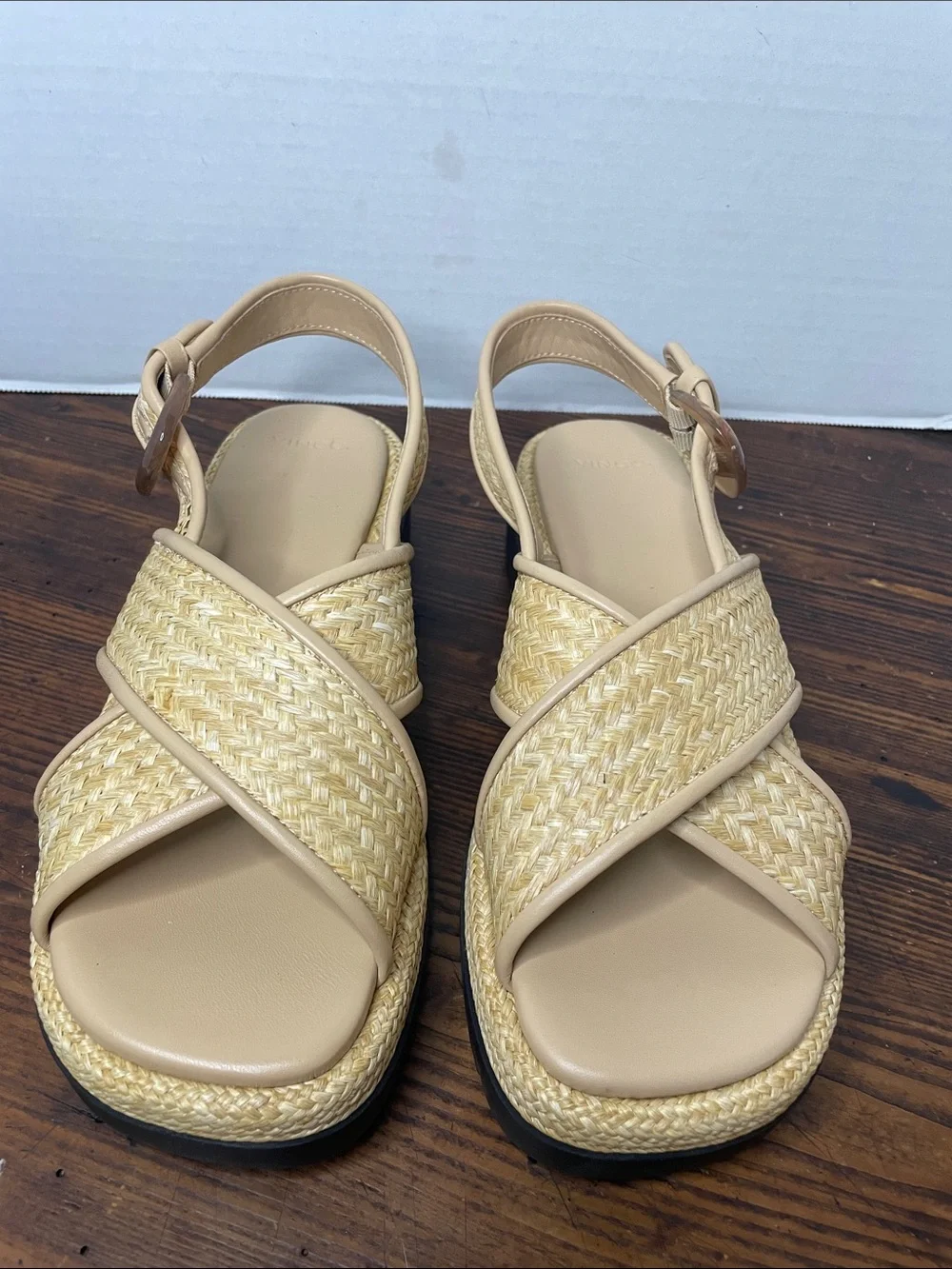 Vince woven raffia