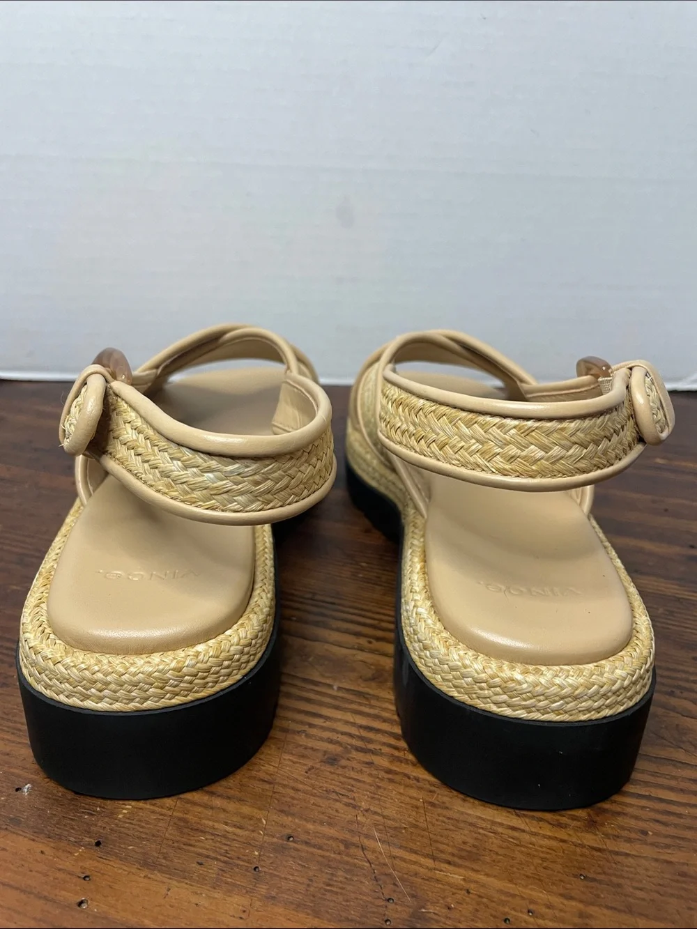 Vince woven raffia