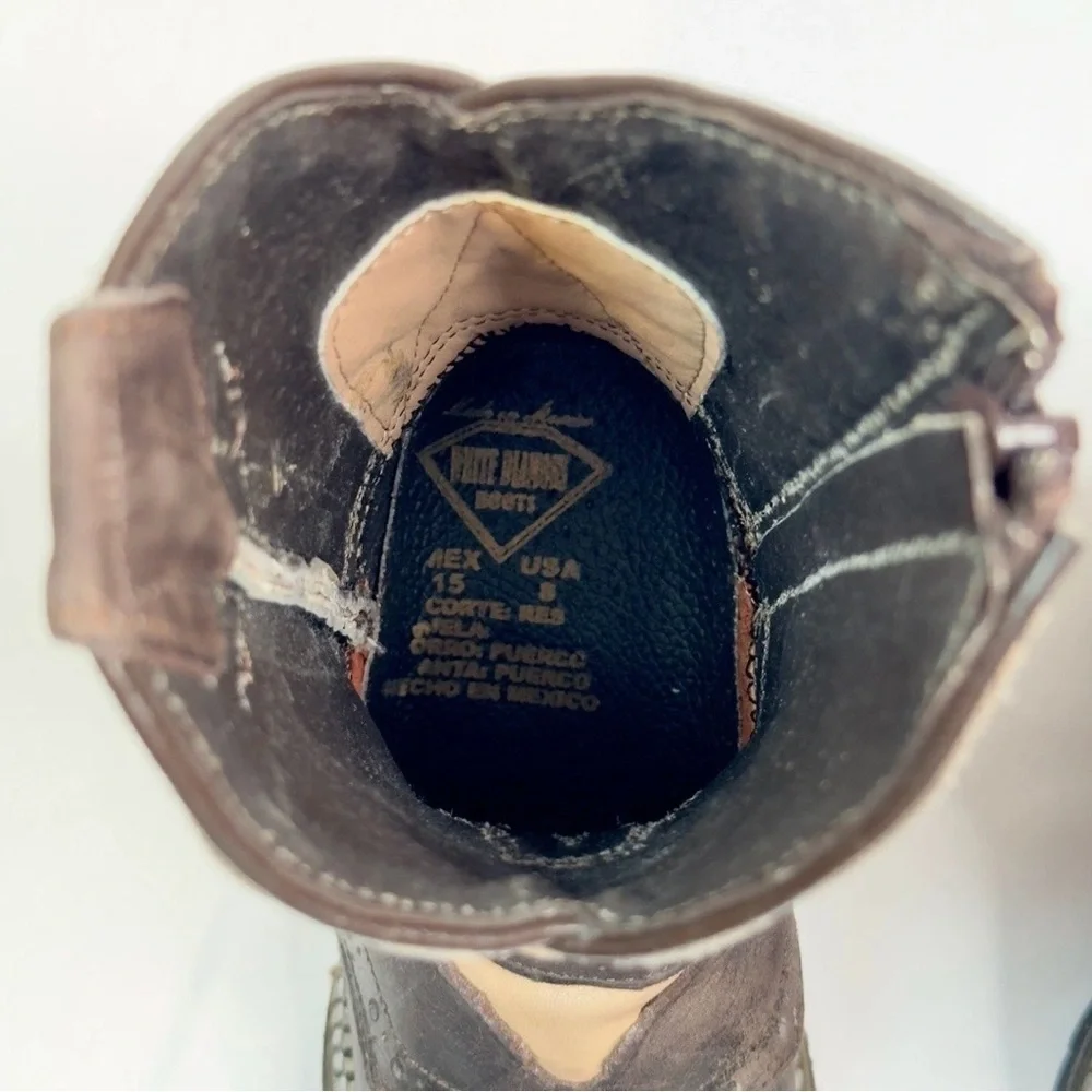 White Diamond Boots step into