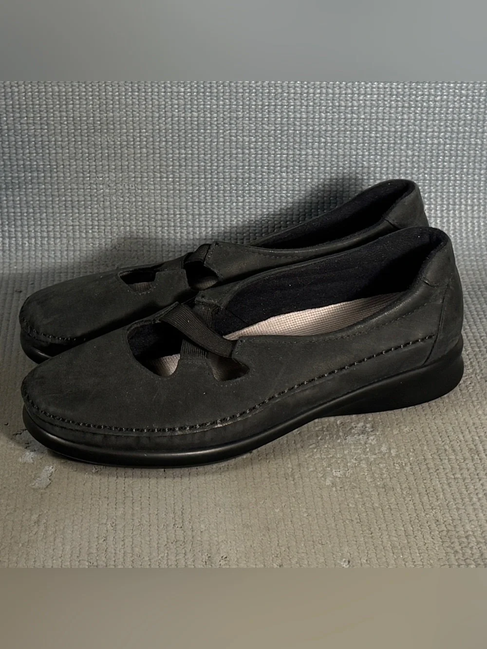 SAS Crissy Women's Slip On Loafer Shoes Black Size 8.5