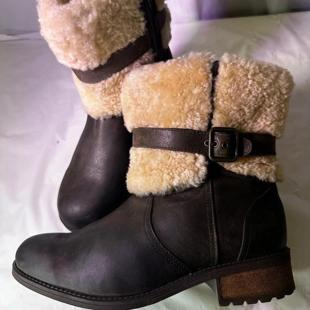UGG boots plush